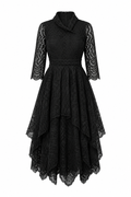 Black Swan Lace Dress