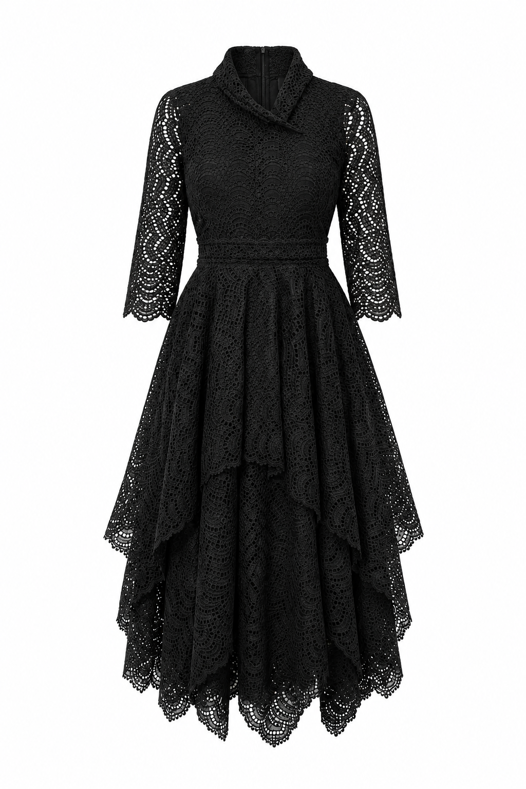 Black Swan Lace Dress